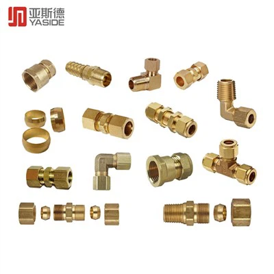 Εξαρτήματα εξαρτημάτων ορειχάλκινου φωτοβολίδας κατεργασίας CNC